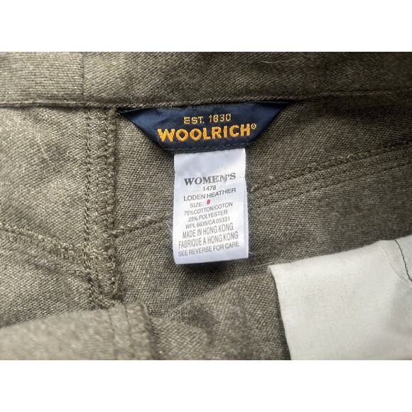 Woolrich Loden Heather Work Chore Pants Trouser Outdoor Neutral Women’s 8 - Picture 4 of 6